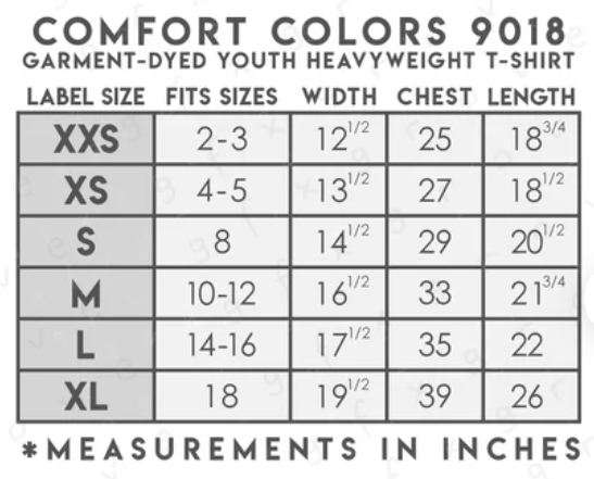 BB Subs and Screens - Vente T-shirt sérigraphié – enfant - T-shirt Mississippi Rebels Mascot Comfort Colors pour enfant Ole Miss1