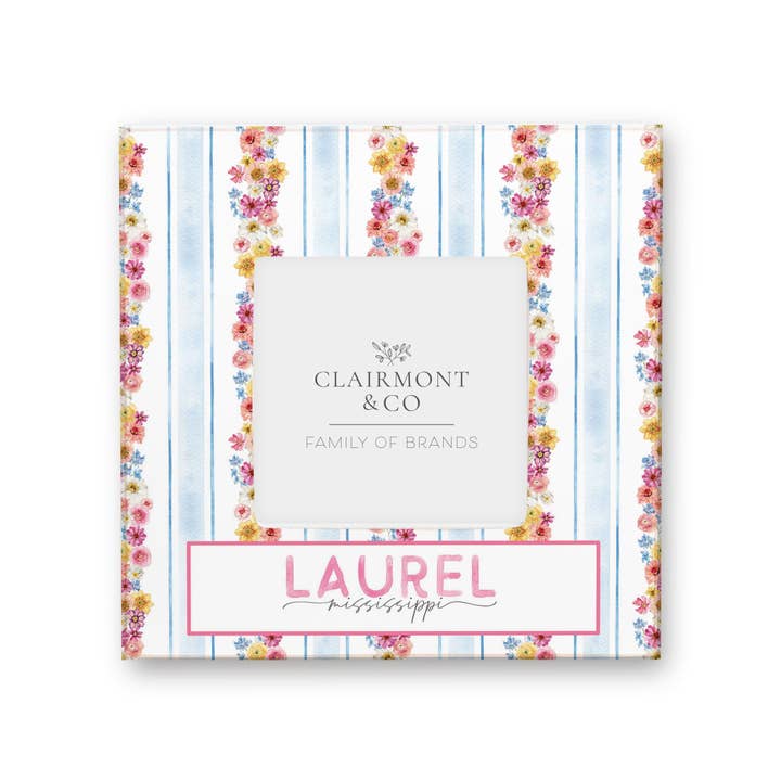 Simply Square Frame-Love+Local Fantasy Garden for wholesale by Love Local