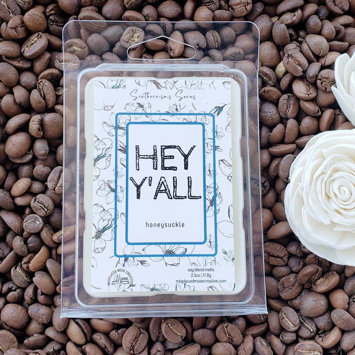 Hey Y'all Soy Wax Melt (chèvrefeuille) pour la vente par Misplaced Muse Creative