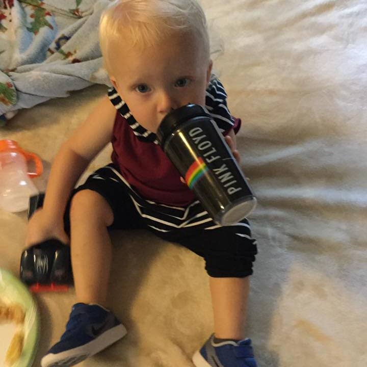 Daphyl's LLC - Vente Verre/tasse – enfant et bébé - Pink Floyd Dark Side Prisme3