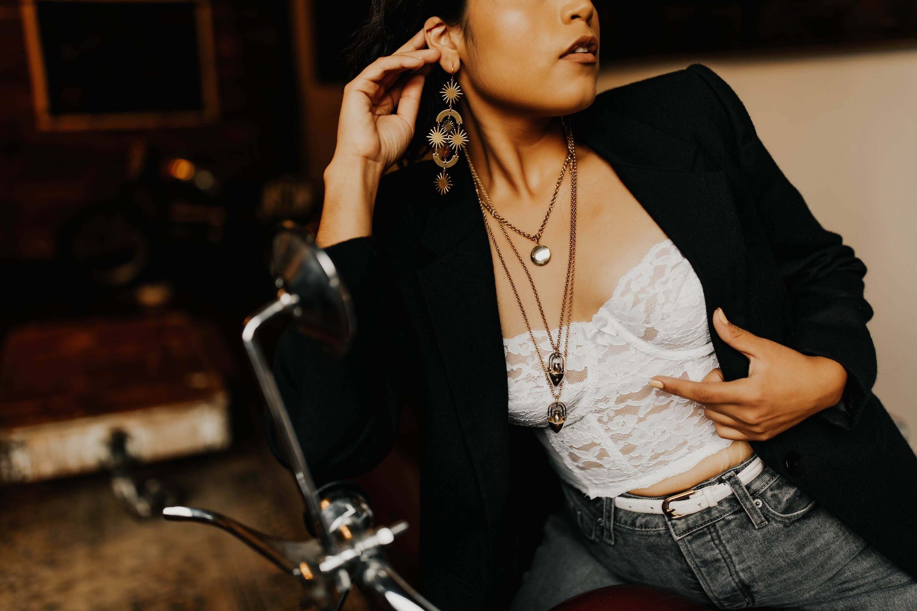 CIVAL Collective - Wholesale Dangle Earrings - Helios Earrings4