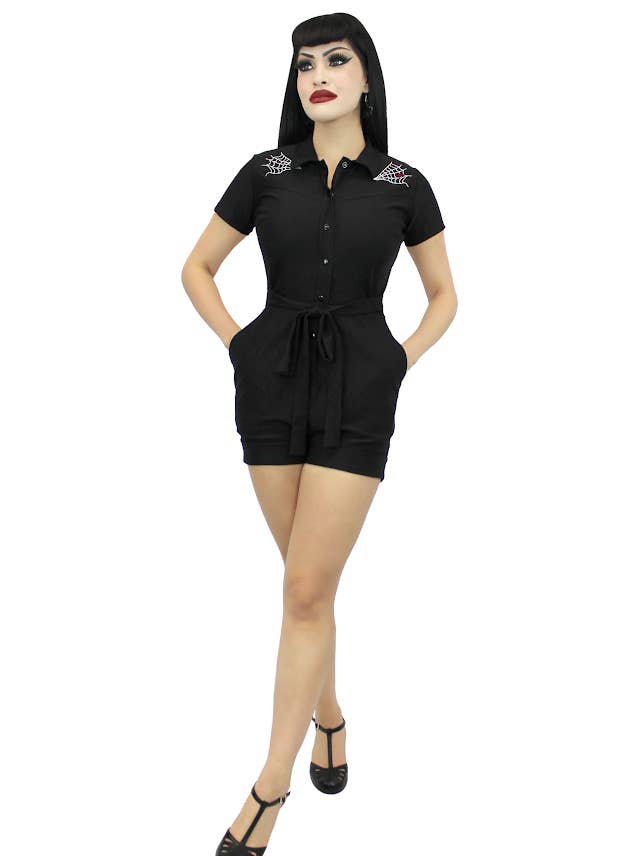 Fofo elástico Spiderweb Preto Com Cinto XS-3XL por atacado de Hemet