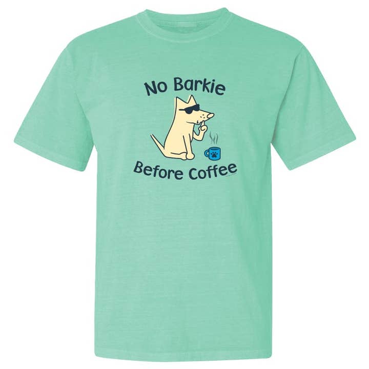 Geen barkie voor de koffie - Klassiek T-shirt voor wholesale door Teddy the Dog