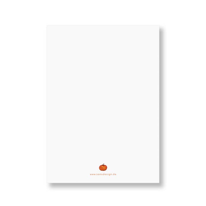 SANS.design - Wholesale Postcard - Pumpkin | Postcard