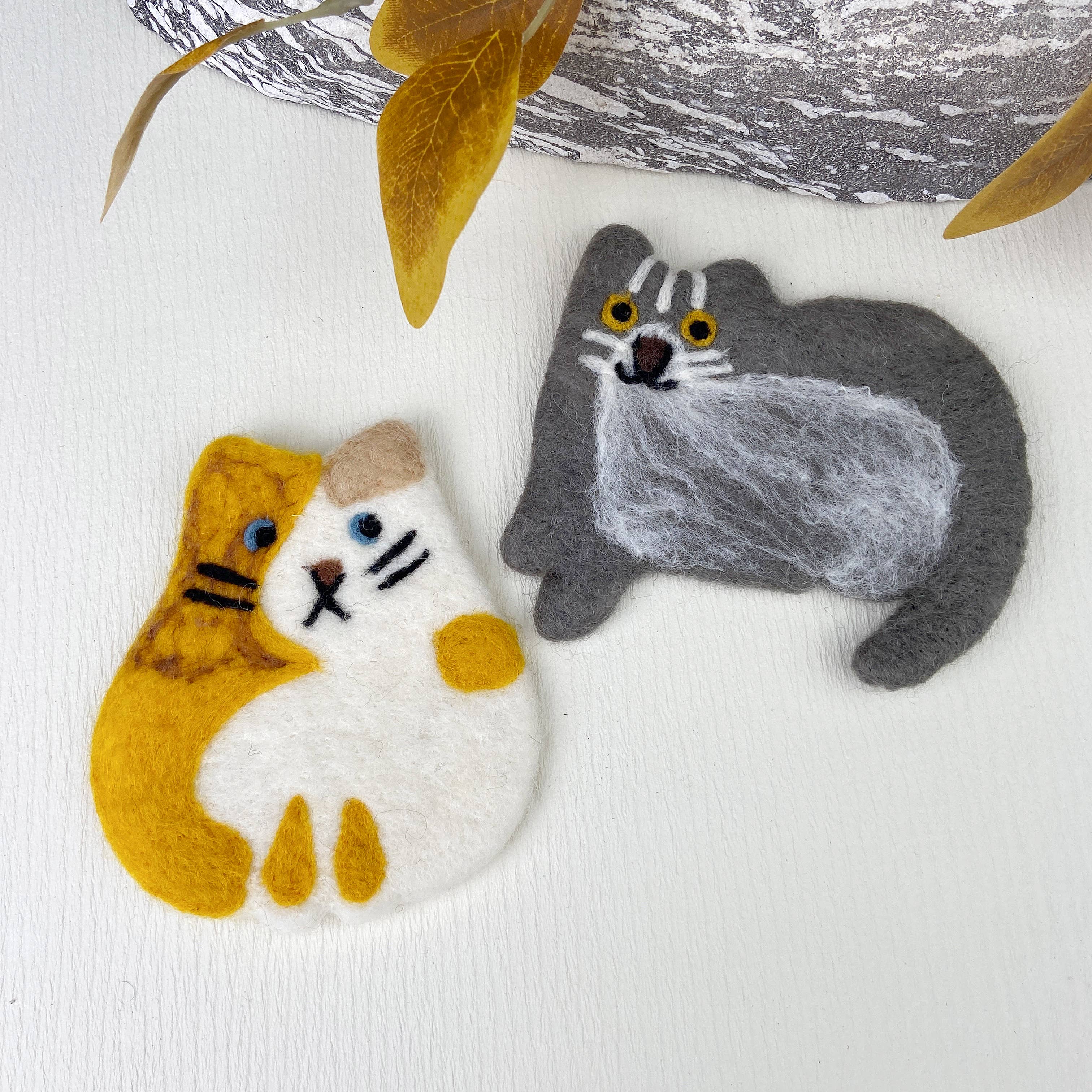 mildstyles - Wholesale Onderzetters - Geïsoleerde placemats voor katten van wolvilt9