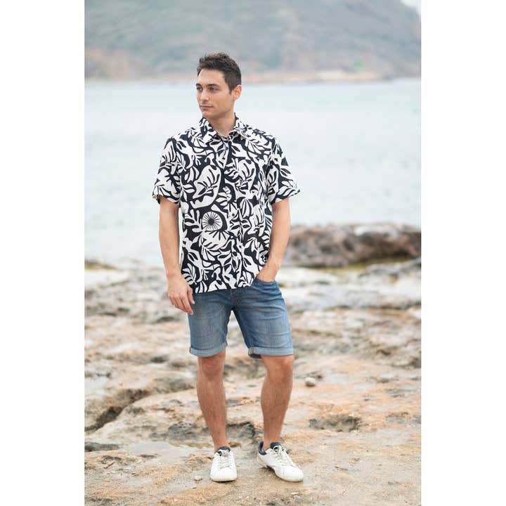 Isla Bonita By SIGRIS Men's Shirt Coron 38774 for wholesale by Isla Bonita By Sigris