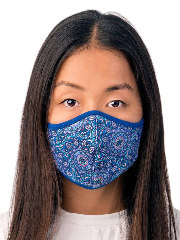 Men & Women Mandala Glow Mana Mask Carbon Filter for wholesale by MANA