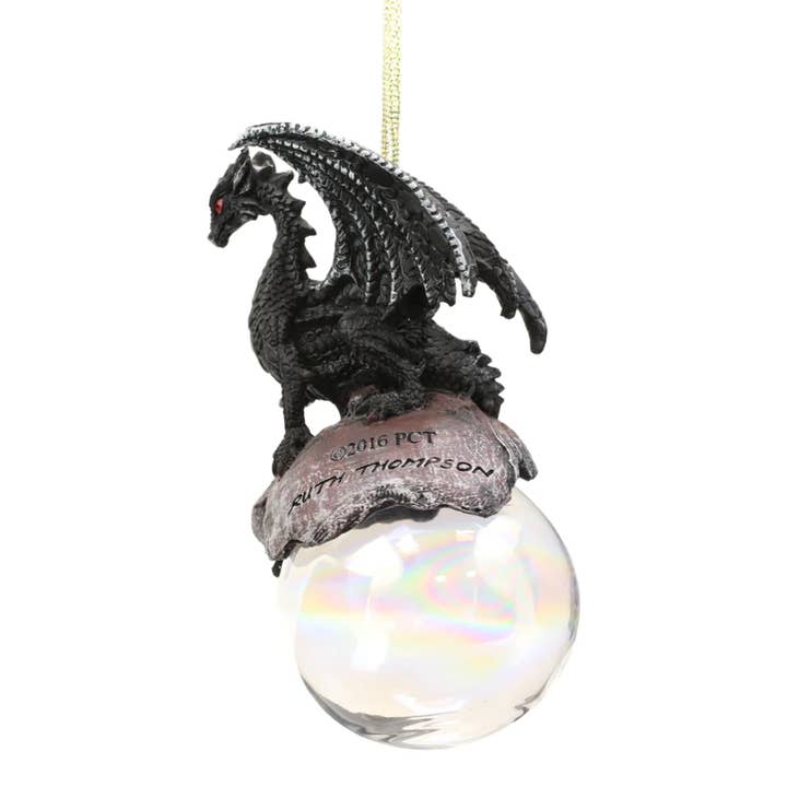 Pacific Trading - Wholesale Ornament - 11459 Checkmate Blue Dragon Ornament C/24