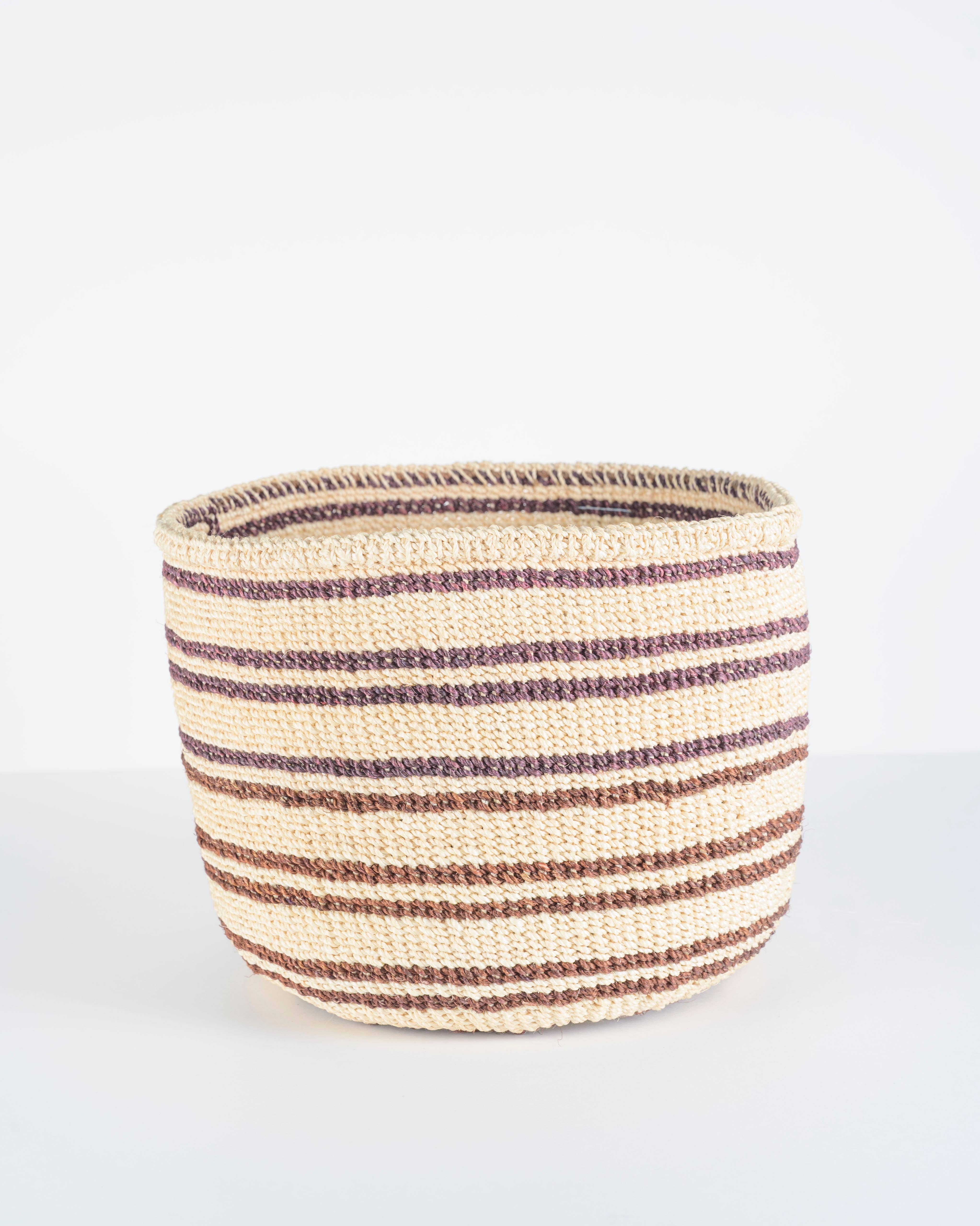 Crafts by Solid - Wholesale Basket - Handwoven Sisal Baskets - Natural Hues - XXS - XXL37