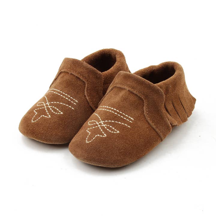 Boot Mocc - Brown Suede for wholesale by Ranch Raised ®