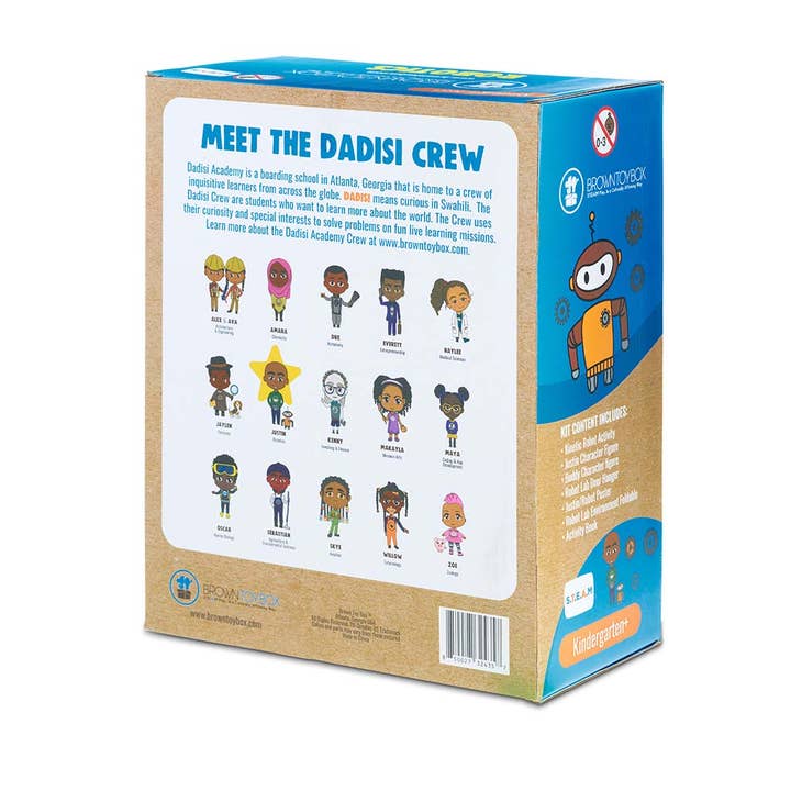 Brown Toy Box - Wholesale Toy Set - Kids - Robotics STEAM Kit