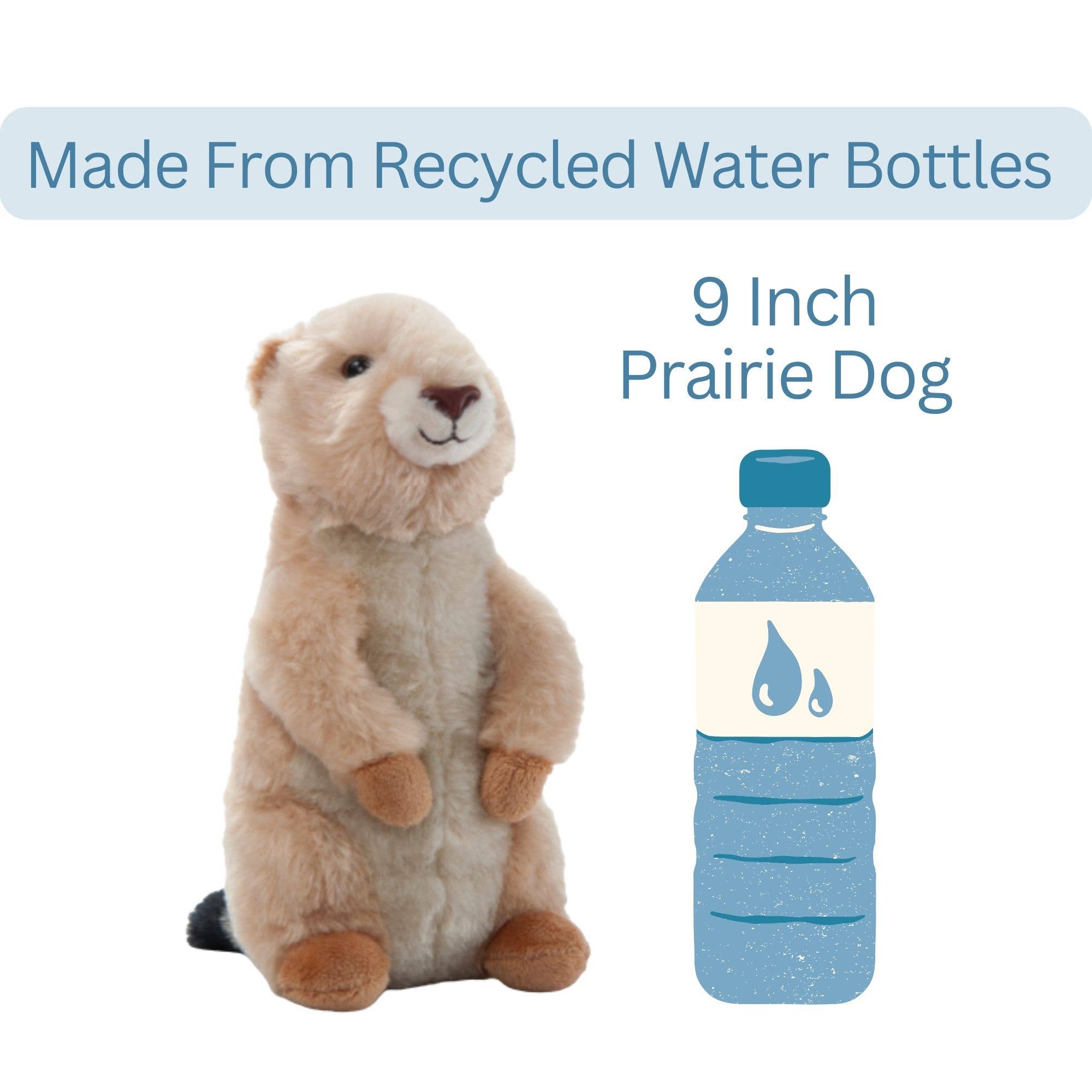 The Petting Zoo – wholesale Fyllda/plyschleksaker - Barn och baby – 9" (20cm) Wild Onez Präriehund2