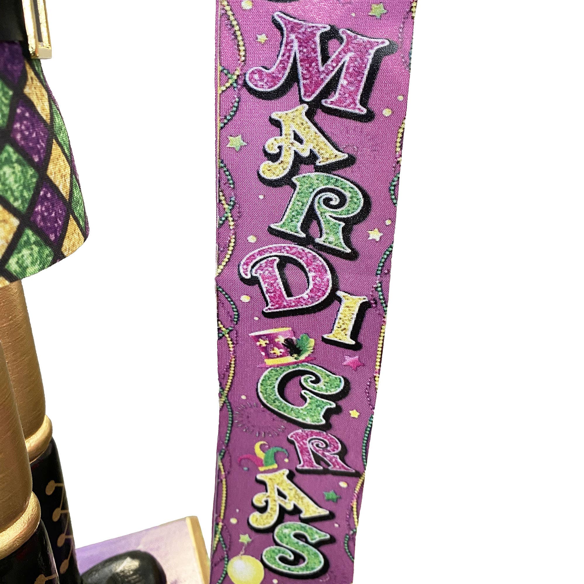 Santa’s Workshop Inc. - Wholesale Holiday Nutcracker - 14" Mardi Gras Bugler Nutcracker4