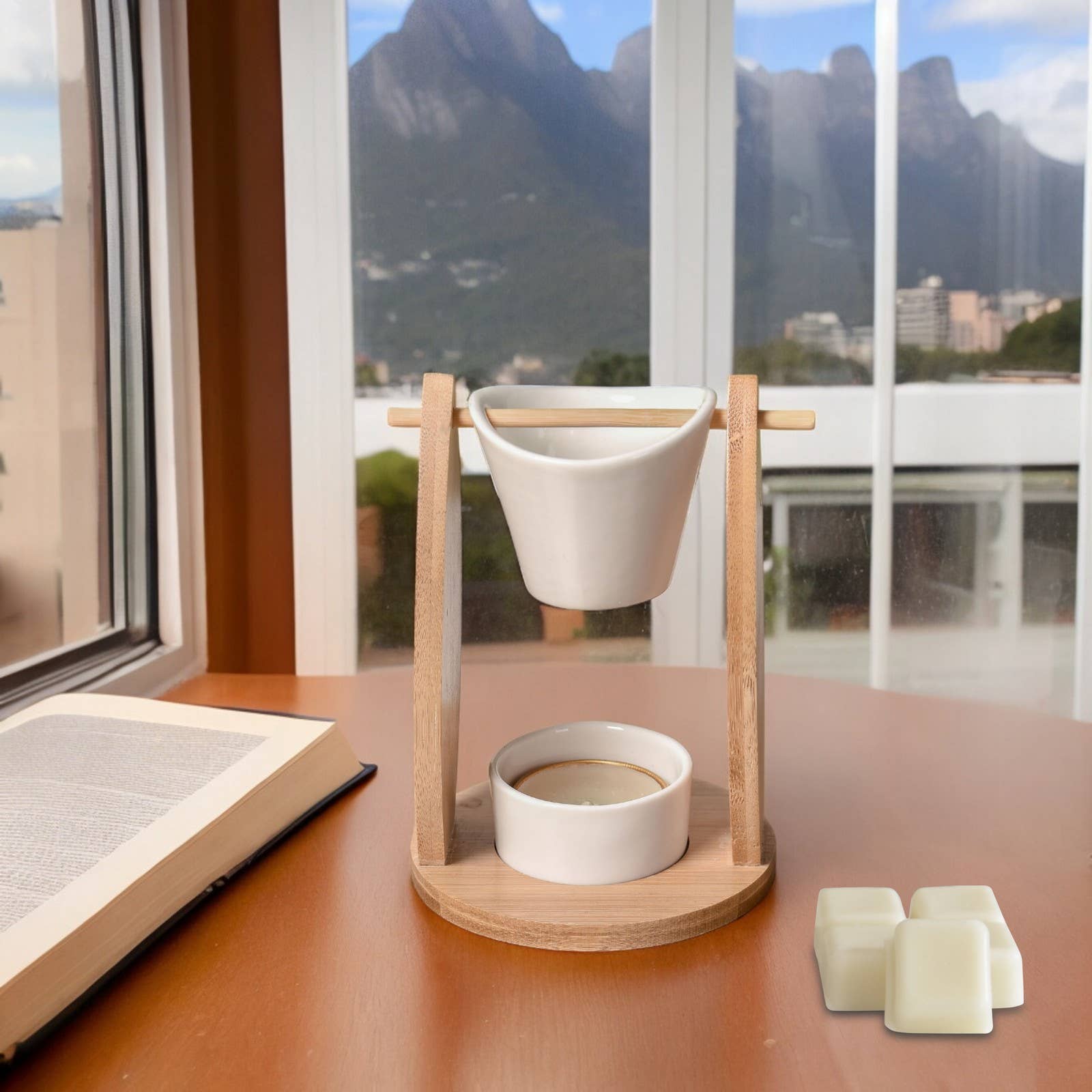 Zen'Arôme - Wholesale Fragrance Warmer - Scented Wax Melter Veil – Bamboo and Ceramic7