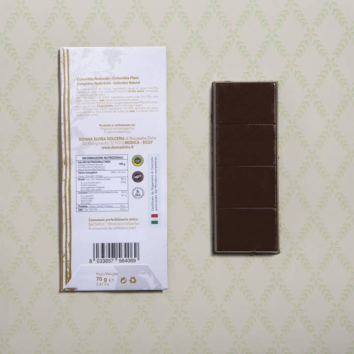 DONNA ELVIRA dolceria di Roccasalva Elvira - Wholesale Chocolate Bar - Modica IGP chocolate with 70% cocoa3