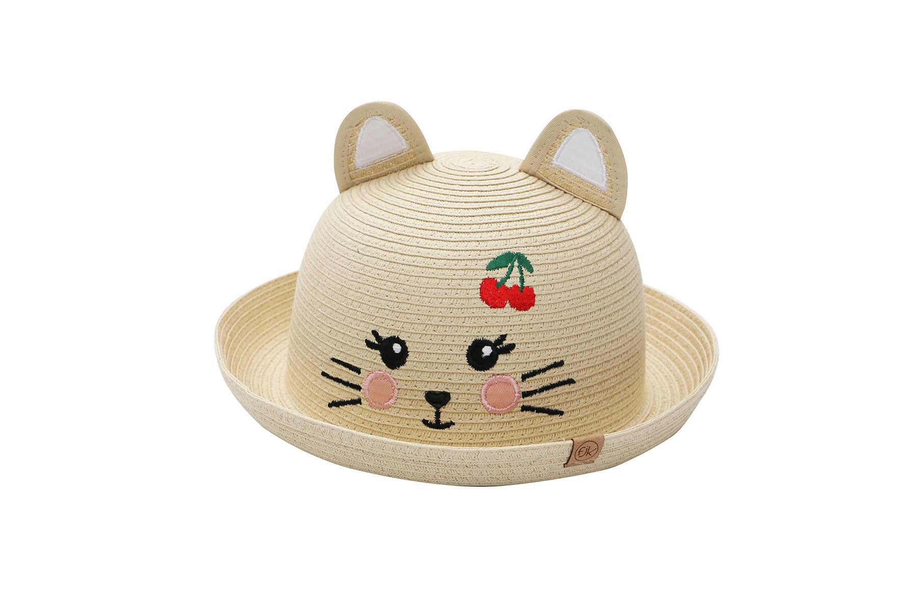 Kids Packable Lifeguard Bear Straw Hat - FlapJackKids