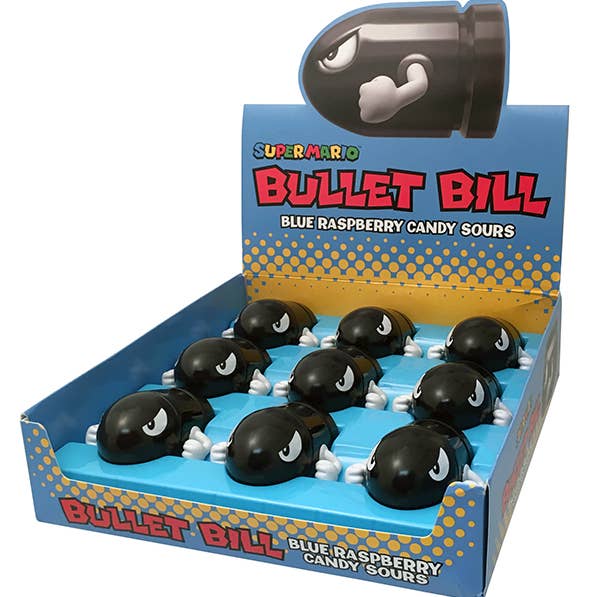 Grandpa Joe's Candy Shop - Wholesale Hard Candy - Nintendo Bullet Bill, 0.6, 9ct0