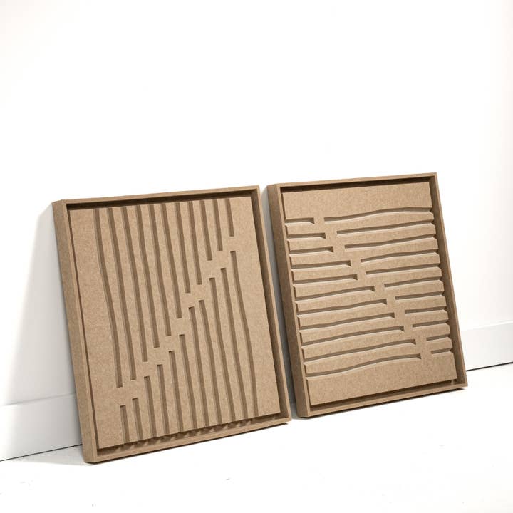 FeltArt Linoa Lys sandbeige Str. S 60 x 60 cm Sæt med 2 for engroshandel hos FeltArt