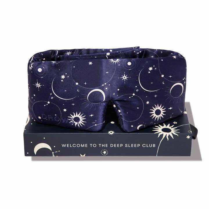 Cosmic Energy Silk Sleep Mask for wholesale by Drowsy Sleep Co.