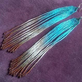 Maui Swan Designs "Mermaiden Glow" Long 15/0 Seed Bead for wholesale by Maui Swan Designs