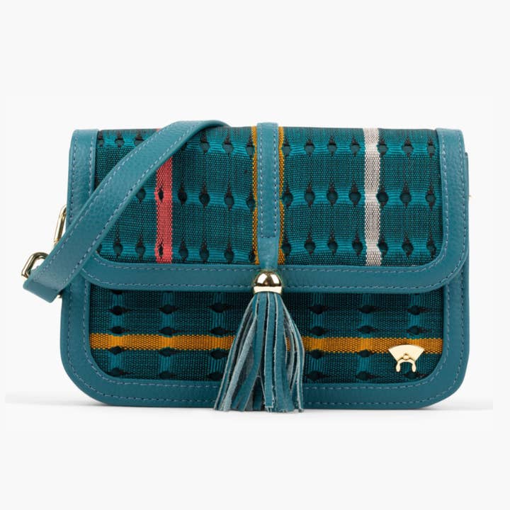 Mini Tola Maiden Shoulder Bag - Aqua for wholesale by Olori