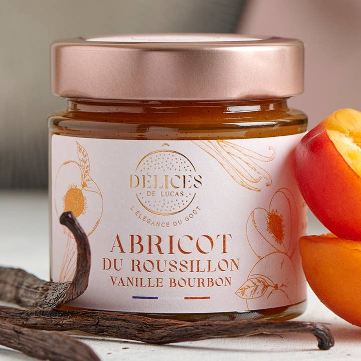 Apricot, Vanilla for wholesale by O'délices de Lucas