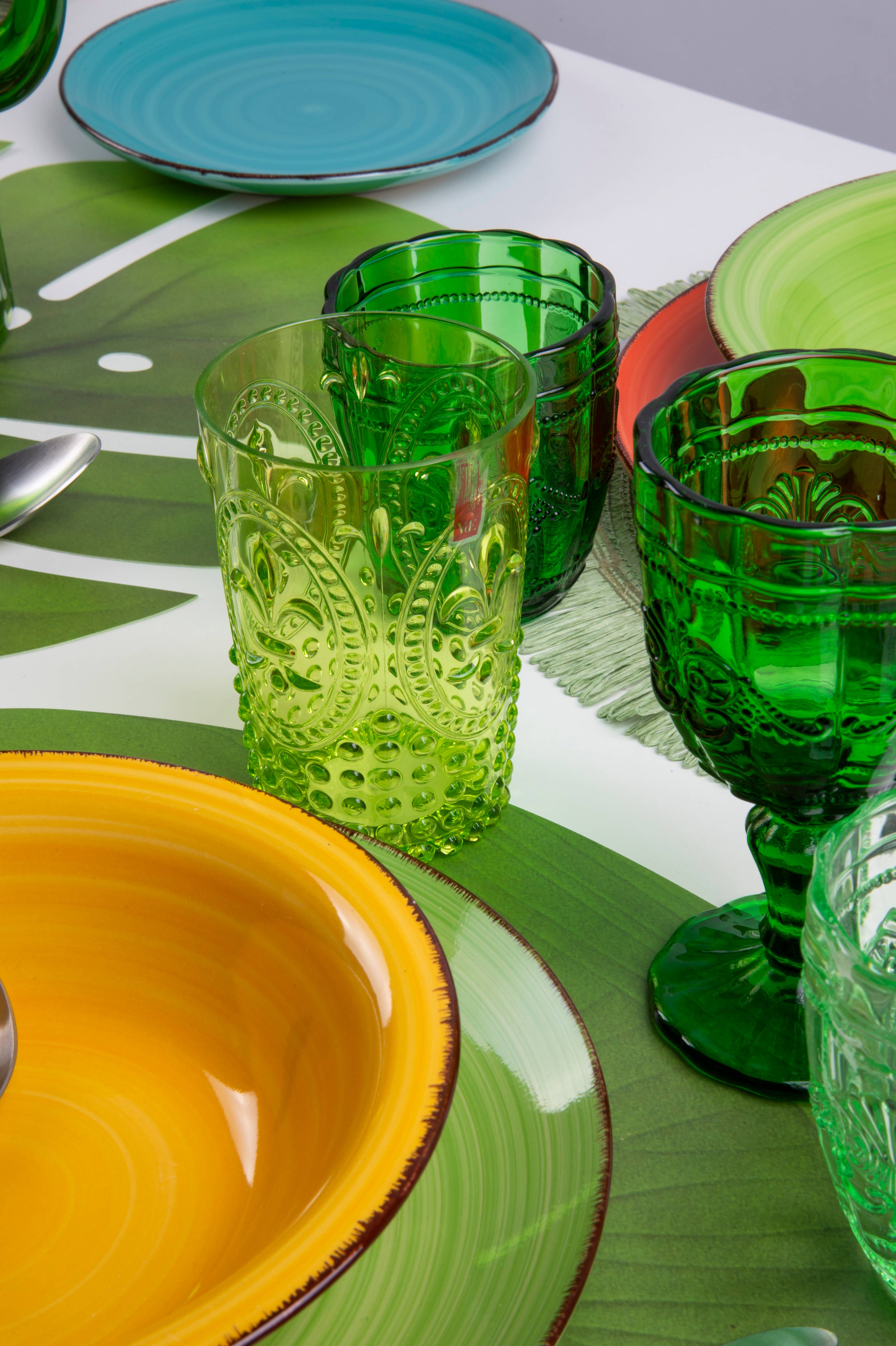 VdE Tivoli 1996 - Vendita all'ingrosso Bicchieri da vino - SYRAH SET 4 CALICI GREENERY5