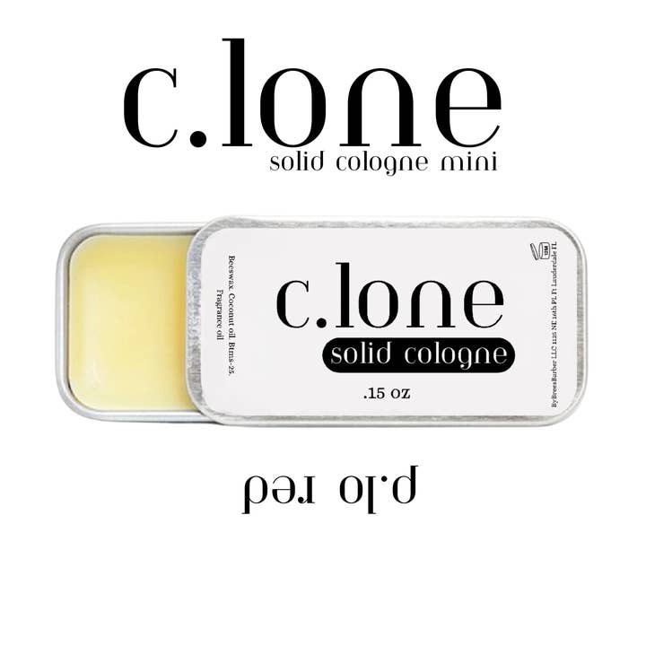 C.LONE MINI - Vergelijkbaar met P.lo RED -Solid Cologne voor mannen, krachtige en verkwikkende geur, draagbaar en langdurig, ideaal voor op reis voor wholesale door Union Barber Supply