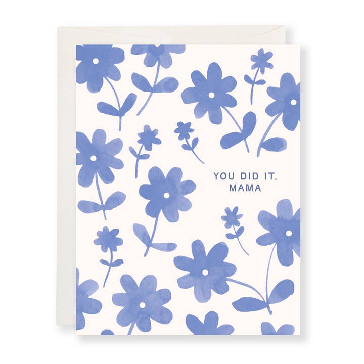 Du gjorde det, Mama Blomsterkort for engroshandel hos Tracy Schifeling Art
