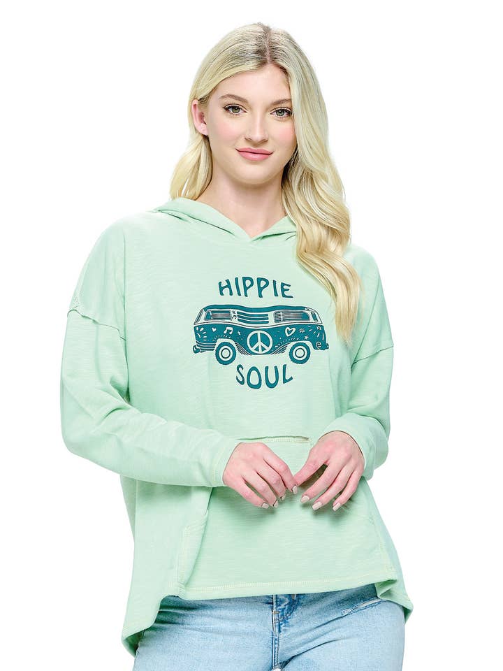 Sweat Hippie Soul Van Life pour la vente par Yak & Yeti