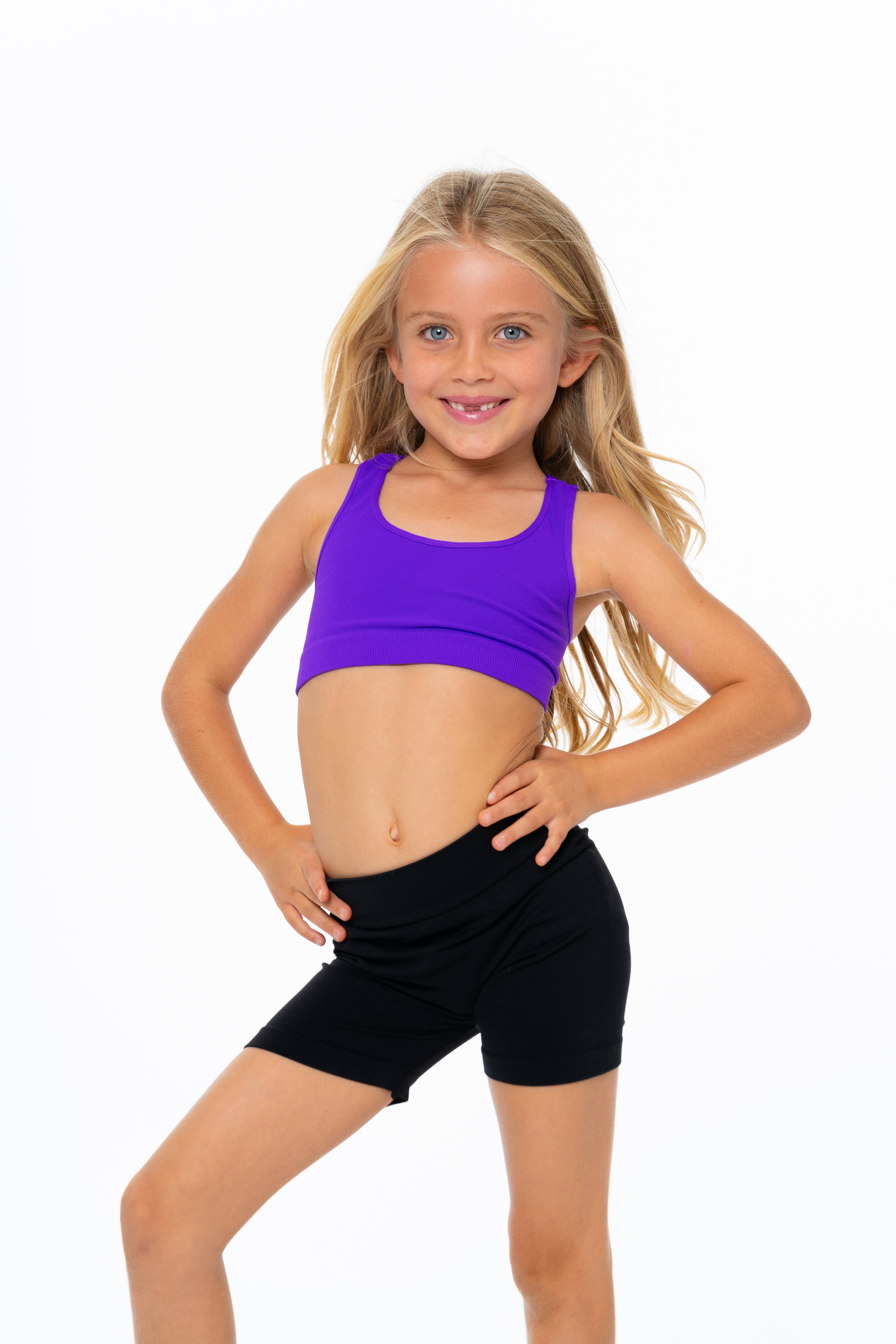 Malibu Sugar - Wholesale Sports Bra - Kids - Little Girls (4-6x) Sports Bra0