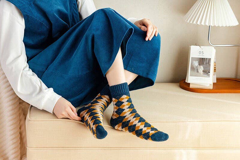 Gohobi （We cover U.S. import duties） - Wholesale Socks - Women's - Extra Thick Women Wool Socks, Winter socks, Women Winter Socks, gift for her3