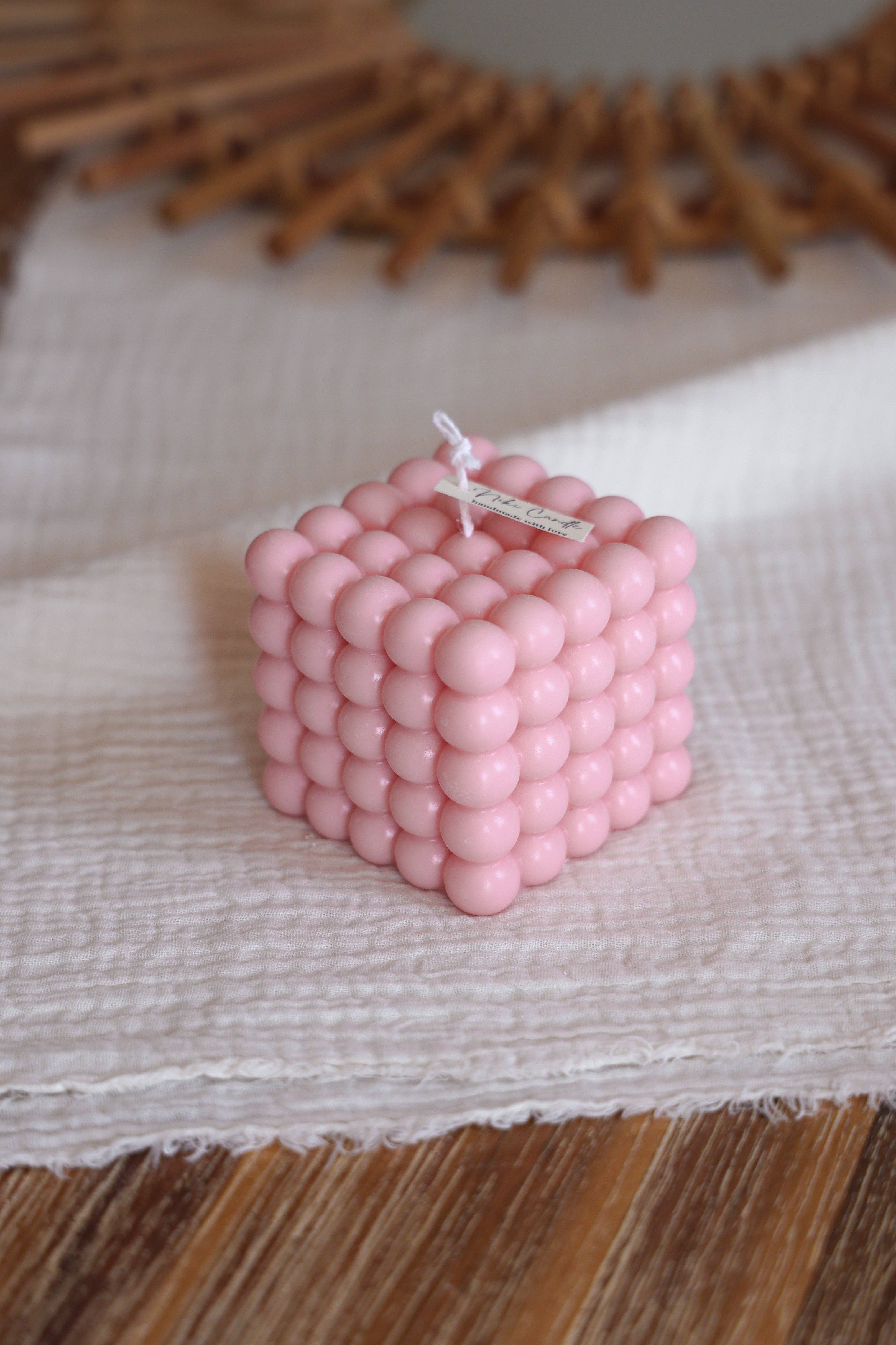 Niki Candle - Wholesale Novelty Candle - Bubble Cube XL candle - handmade7