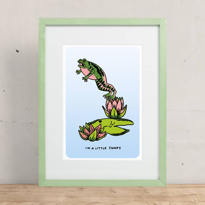 Stay Home Club - Wholesale Art Print - Jumpy Print5