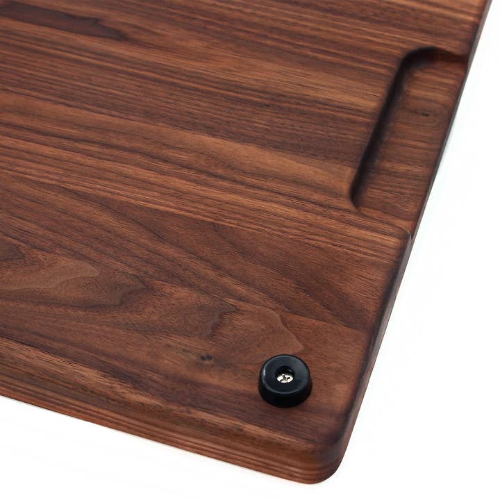Refine Kitchenware - Wholesale Cutting Board - Refine Kitchenware XL Walnut Cutting Board With Rubber Feet