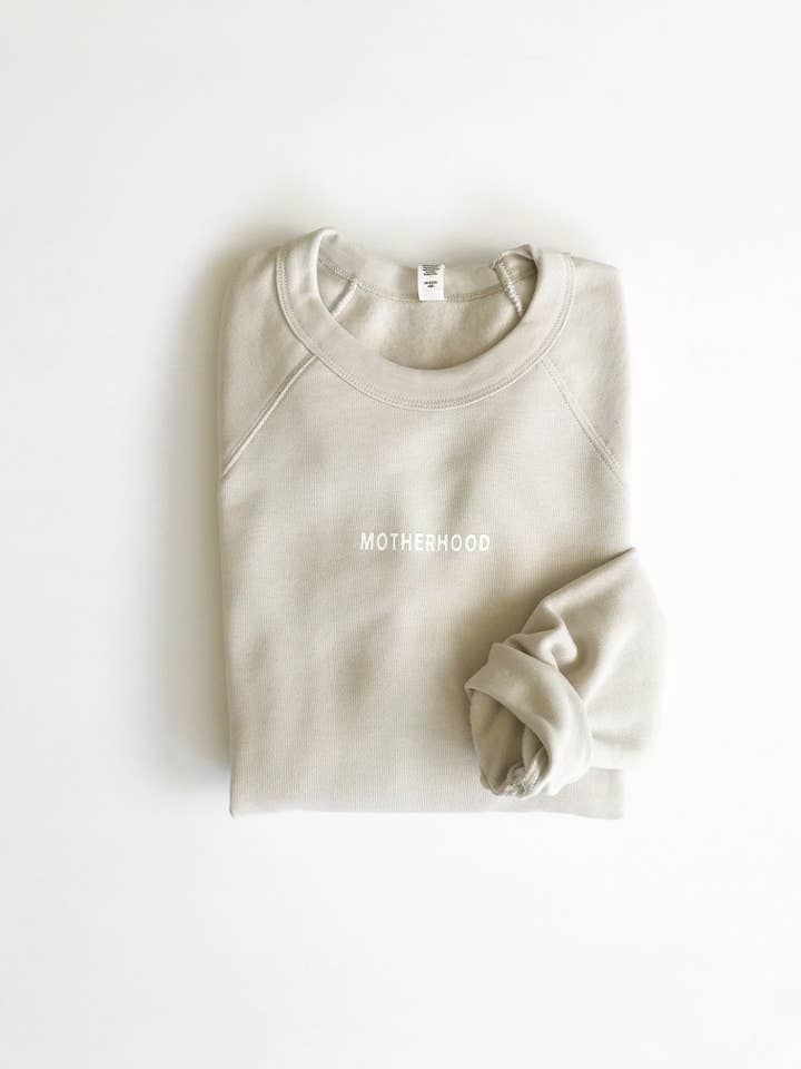 Motherhood Sweatshirt / Women'S Graphic Sweatshirt / Crewneck Fleece Sweatshirt for wholesale by Jax & Torr