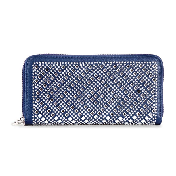 Handbag Express – wholesale Wallet – Women's – Unique Rhinestone Design Accordion Wallet10