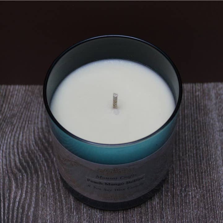 Persika Mango Bellini 8,5oz Sojavaxljus för wholesale av Mousai Crafts