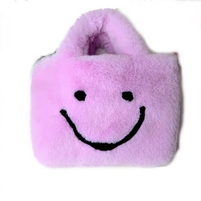 Sparkle Sisters by Couture Clips - Wholesale Tote Bag - Kids - Faux Fur Happy Bag
