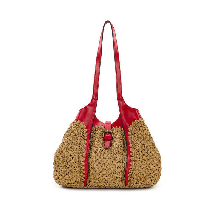 Christiana Woven Satchel - Specialty Woven for wholesale by Patricia Nash