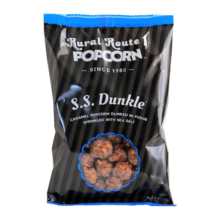 S.S. Dunkle - 4oz Bag for wholesale by Rural Route 1 Popcorn
