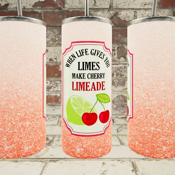 Préparez une limonade aux cerises pour la vente par Triple D's Tumblers n More