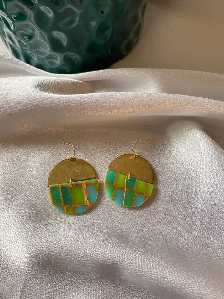 Jade Translucent Earrings for wholesale by Marcelo's Shop