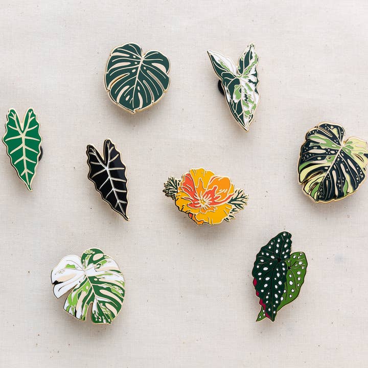 Wildship Studio - Wholesale Lapel Pin/Button - California Poppy Enamel Pin5