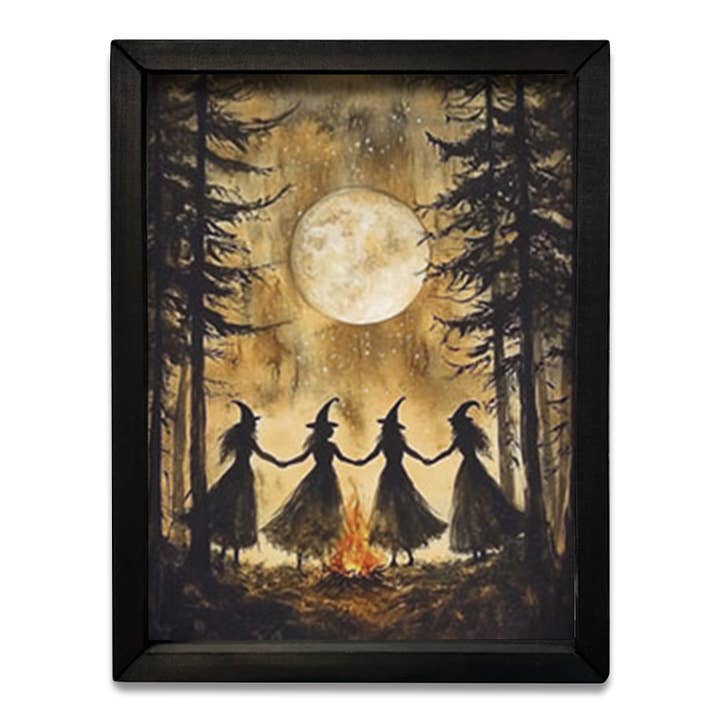 HMK1021 Häxsamling Boxram för wholesale av JanMichaels Art & Home