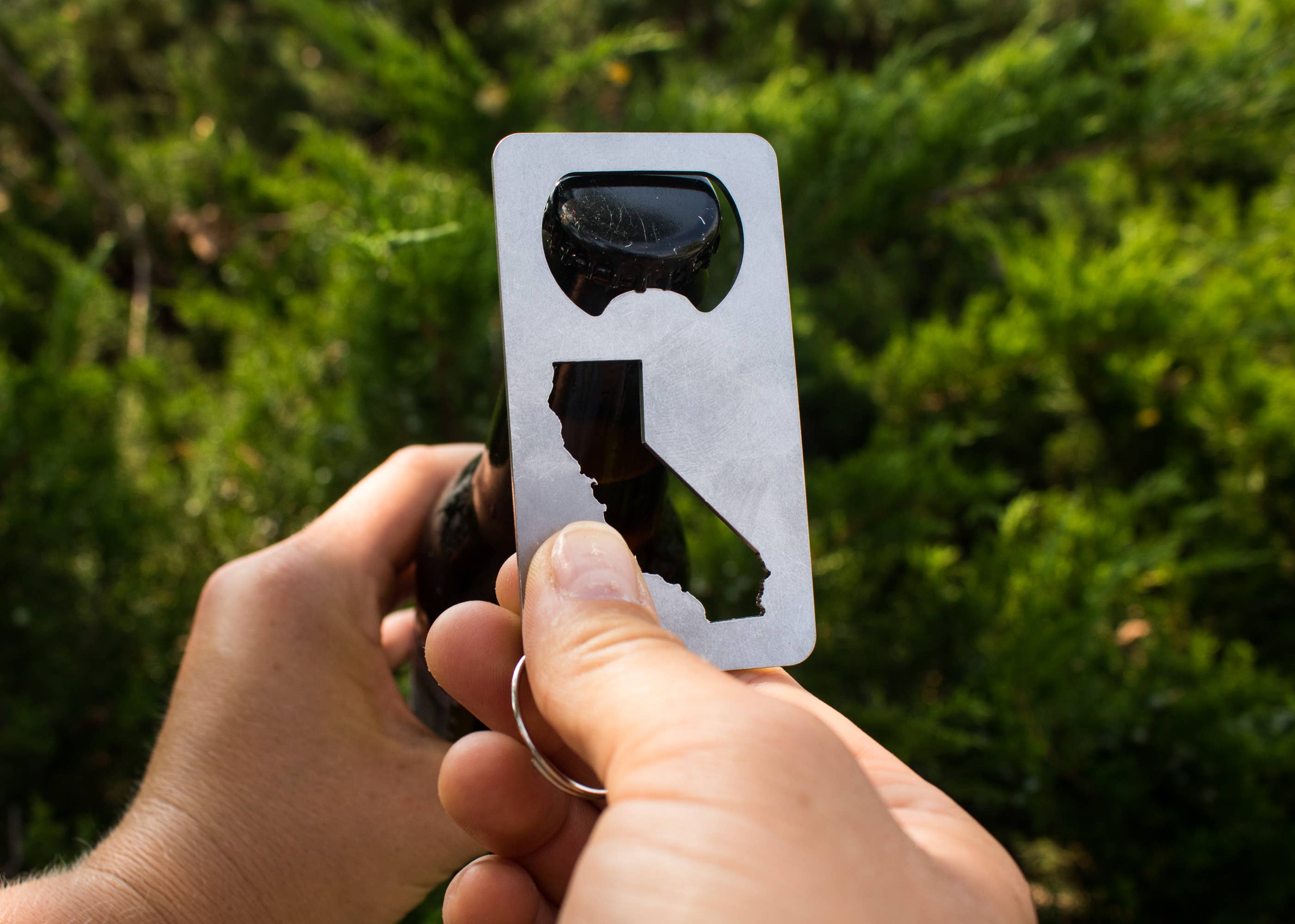 Iron Maid Art - Wholesale Bottle/Wine Opener - California State Stainless Steel Beer Bottle Opener Gift Bar2