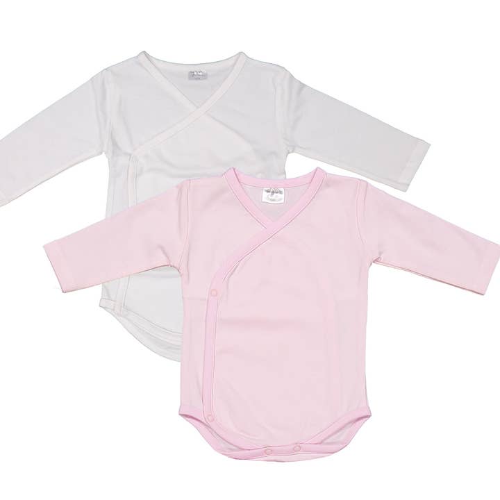 2 Packungen Langarm-Babybody für den Großhandel von FRANK HERMANOS