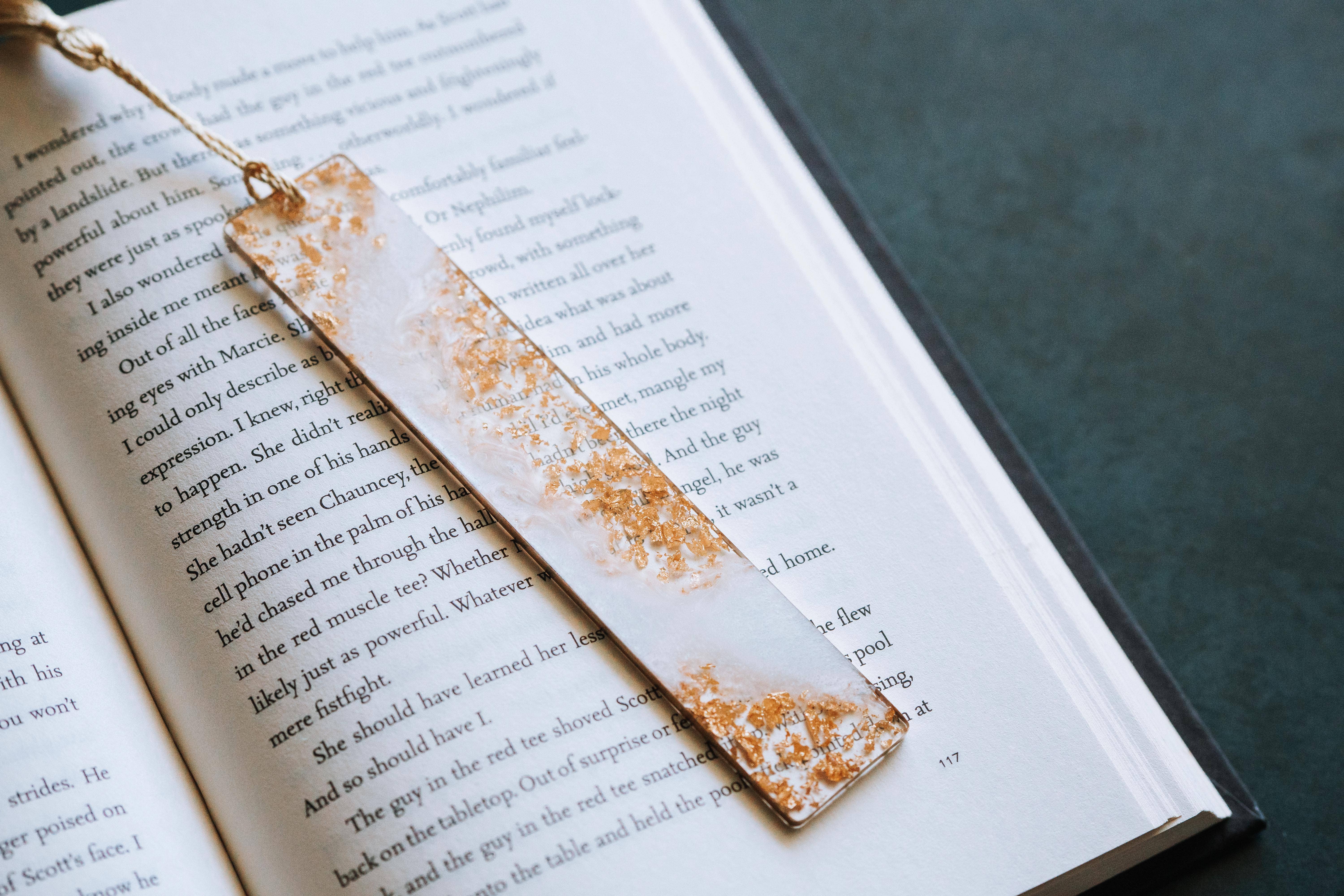 Dège Creative - Vente Marque-page - Phases de la Lune Blanche & Marque-page Géode3