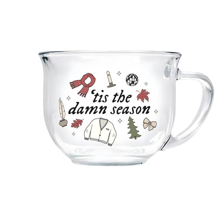 'Tis The Damn Season Jumbo Mug for wholesale by Nearly June Design Co