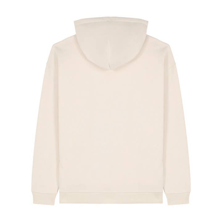 Oversized Organic Cotton Hoodie - Beige for wholesale by BALOTTI